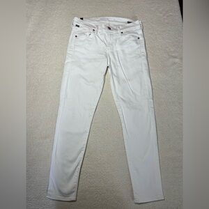 Citizens of Humanity White Denim Jeans - Size 26 - Avedon Ankle Style